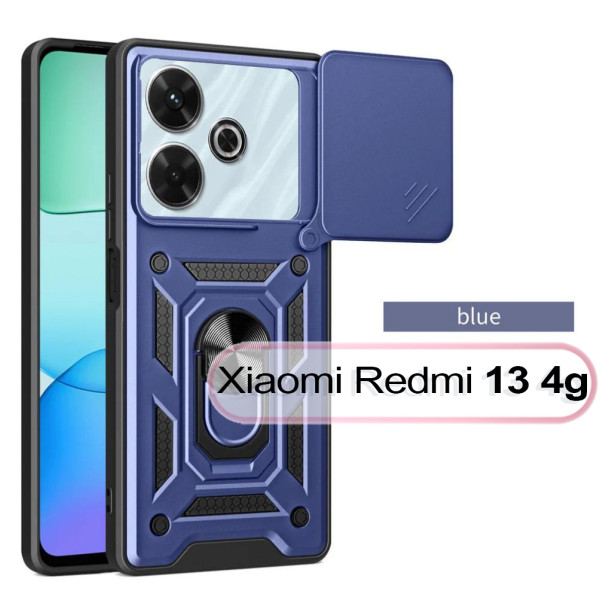 Фото - Чохол для смартфону BeCover Military for Xiaomi Redmi 13 Blue (711552)
