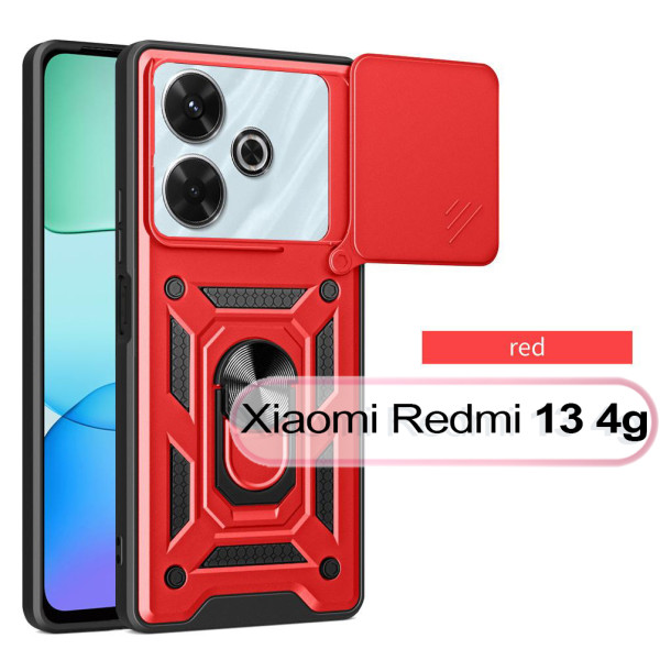 Фото - Чохол для смартфону BeCover Military for Xiaomi Redmi 13 Red (711554)