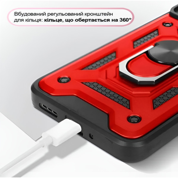 Фото - Чохол для смартфону BeCover Military for Xiaomi Redmi 13 Red (711554)