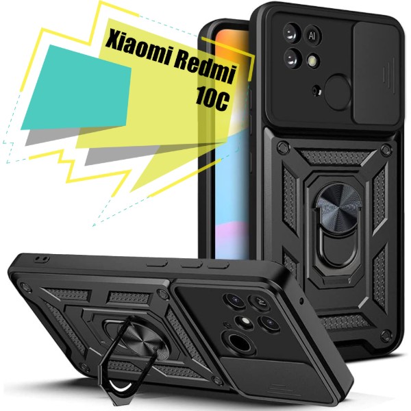 Фото - Чехол для смартфона BeCover Military for Xiaomi Redmi 10C Black (707425)