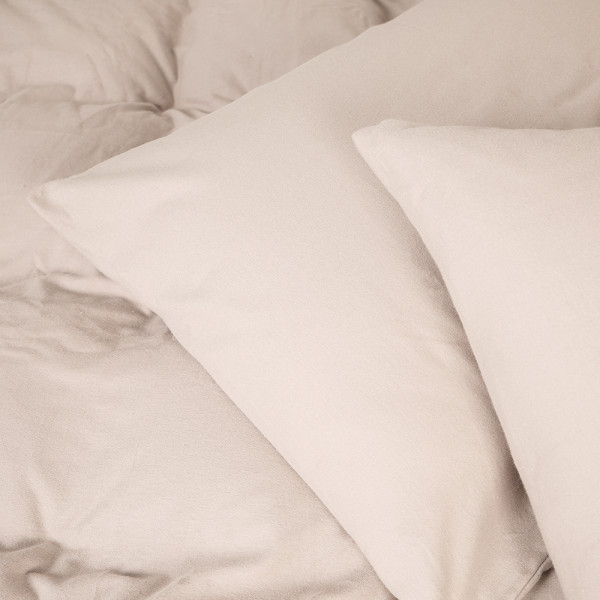 Фото - Комплект постільної білизни MirSon 007 Milk 2x143x210 см (2200009650697)