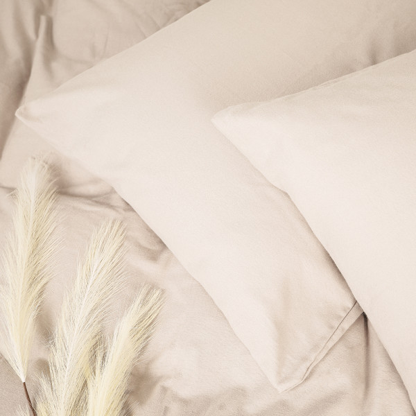 Фото - Комплект постільної білизни MirSon 007 Milk 2x143x210 см (2200009650697)