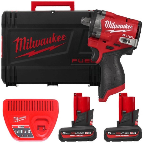Фото - Гайковерт аккумуляторный Milwaukee 1/2" M12 FCIWF12G3-502X (4933493455)