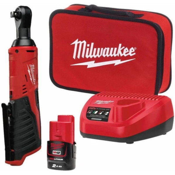 Фото - Гайковерт акумуляторний Milwaukee 1/4" M12 IR-201B, 40Нм (4933441725)
