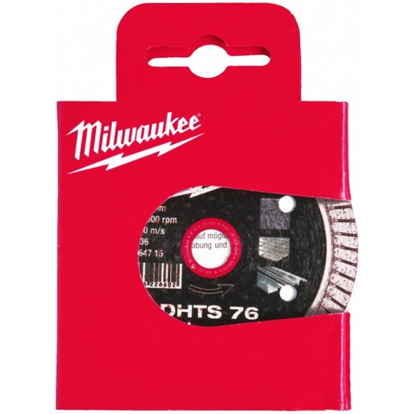 Фото - Диск алмазний Milwaukee DHTS 76 мм (4932464715)
