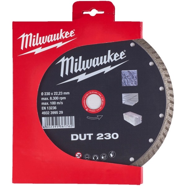 Фото - Диск алмазний Milwaukee DUT 230 мм (4932399529)