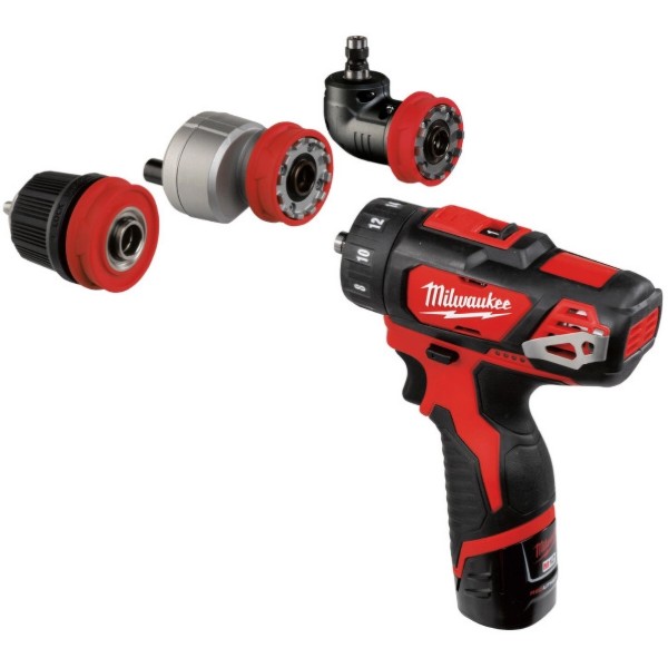 Фото - Дрель-шуруповерт Milwaukee M12 BDDXKIT-202C (4933447836)