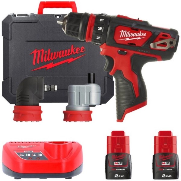 Фото - Дрель-шуруповерт Milwaukee M12 BDDXKIT-202C (4933447836)