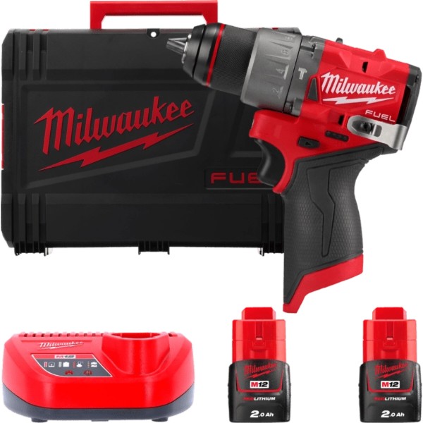 Фото - Дрель-шуруповерт Milwaukee M12 FPD2-202X (4933479868)