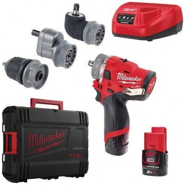 Фото - Дриль-шуруповерт Milwaukee M12 FPDXKIT-202X (4933464138)