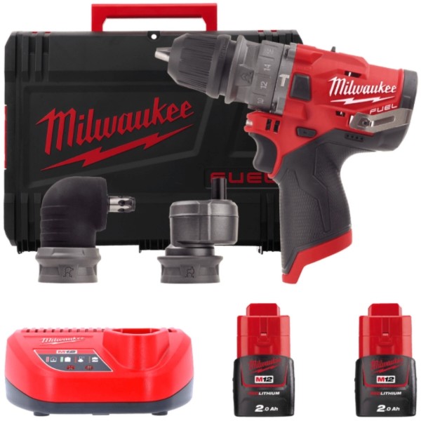 Фото - Дриль-шуруповерт Milwaukee M12 FPDXKIT-202X (4933464138)