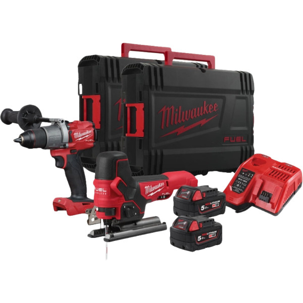 Фото - Набір електроінструментів Milwaukee M18FPP2-502X (4933471917)