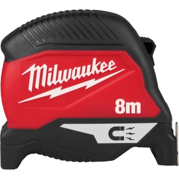 Фото - Рулетка Milwaukee MAGNETIC 8 м (4932498770)