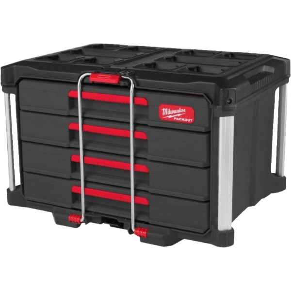 Фото - Ящик для інструментів Milwaukee Packout з 4 ящиками (4932493189)