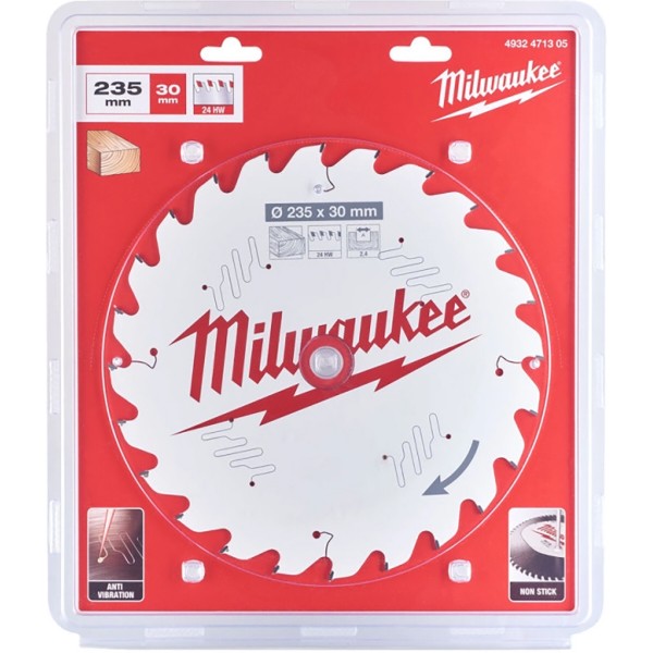 Фото - Диск пильний Milwaukee PFTE 235х30х2.4 мм (4932471305)