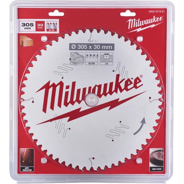 Фото - Диск пильный Milwaukee PFTE 305х30х3.0 мм (4932471321)