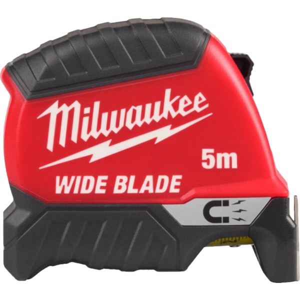 Фото - Рулетка Milwaukee WIDE BLADE MAGNETIC 5 м (4932499207)