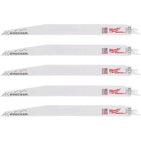 Фото - Полотно Milwaukee WRECKER 300х3,6/2,3мм 5 шт. (48475711)