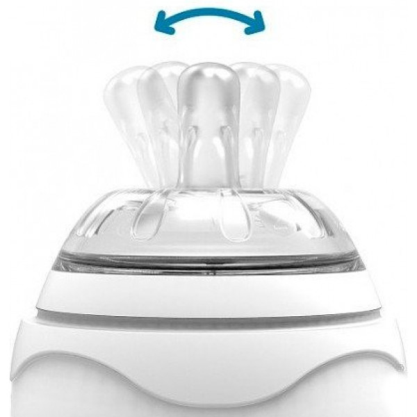 Фото - Пляшка для годування Nuvita Антиколікова Mimic Cool 330 мл Green (NV6052GREEN)