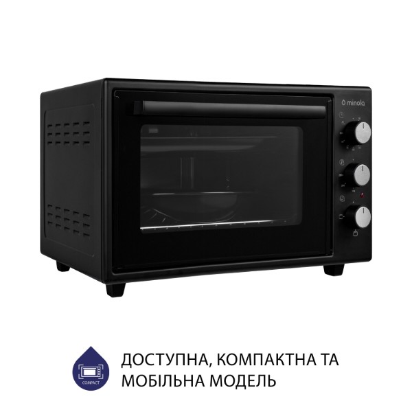 Фото - Піч електрична Minola FOE 3714 BL