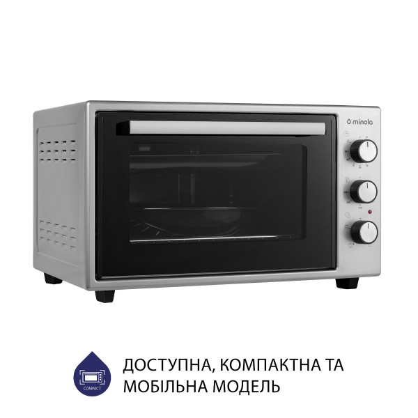 Фото - Піч електрична Minola FOEV 3714 GR
