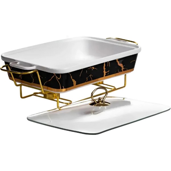 Фото - Мармит Minglu Kitchen Black Marble 2 л (ML438-15)
