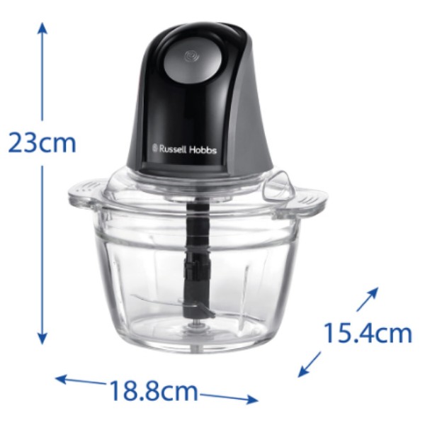 Фото - Измельчитель Russell Hobbs 27131-56 Matte Charcoal Mini Chopper