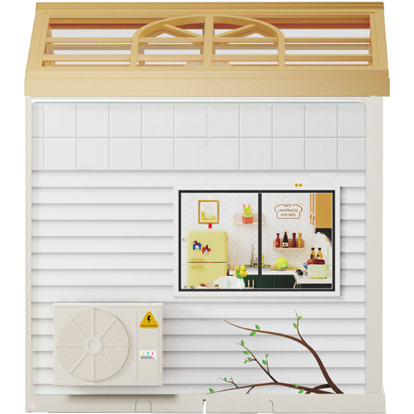Фото - Пластиковий конструктор Mini House Румбокс серії Інтер'єр – КУХНЯ (світло) (8005)