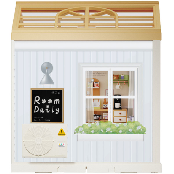 Фото - Пластиковый конструктор Mini House Румбокс серии Интерьер – ГОСТИНАЯ (свет) (8006)