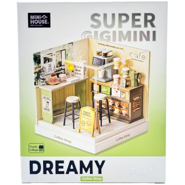 Фото - Пластиковый конструктор Mini House Румбокс серии Интерьер Мини – КОФЕЙНЯ (8034)