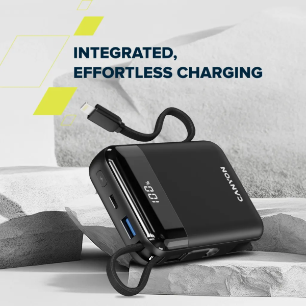 Фото - Батарея мобильная Canyon OnPower 104 10000mAh Black (CNS-CPB104B)