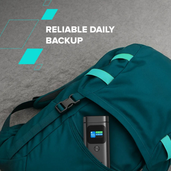 Фото - Батарея мобільна Canyon OnPower 150 Qi2 magnetic 15000mAh 100W Aluminium Dark Grey (CNS-CPB150DG)