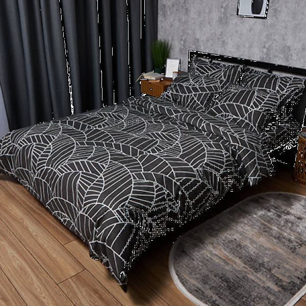 Фото - Комплект постільної білизни Moon&Star Satin Elit Minimal Chic 160х220х2 нав. 2х40х60 (MS-820008465)