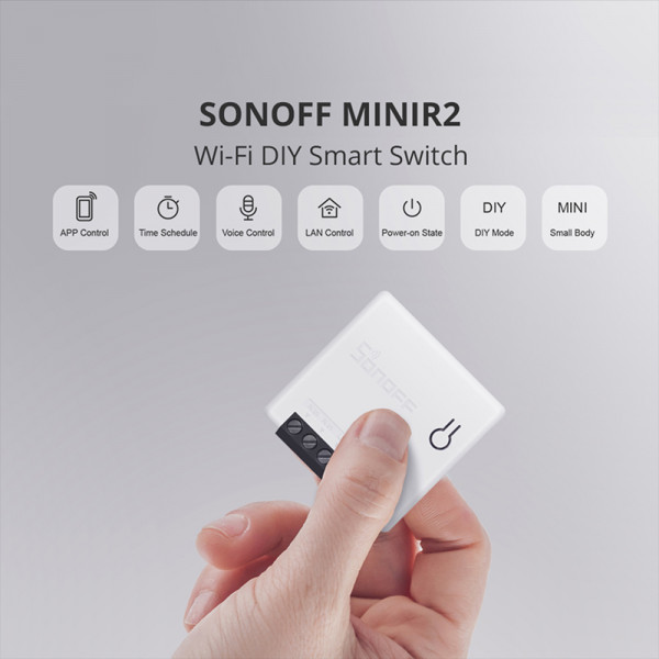 Фото - Розумний диммер Sonoff MINIR2