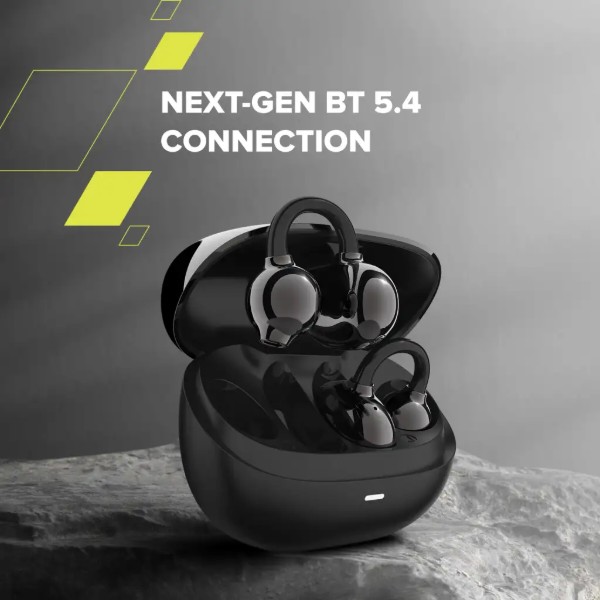 Фото - Наушники вкладыши беспроводные TWS Canyon OnFlow 14 Black (CNS-TWS14B)