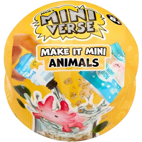 Фото - Набор игровых фигурок MGA's Miniverse серии Animals - СОЗДАЙ МИР ЖИВОТНЫХ в ассортименте (595700)