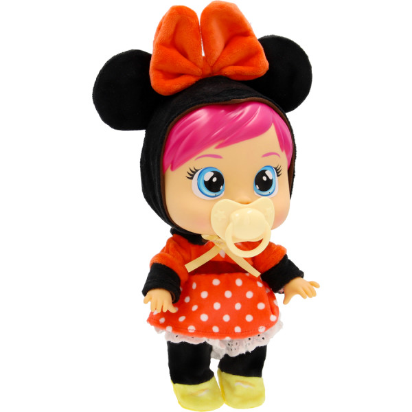 Фото - Інтерактивний пупс Cry Babies CB. ЛЮБОВ І ТУРБОТА DISNEY Лялька Плакса Мінні з аксесуарами 26 cм (927384)