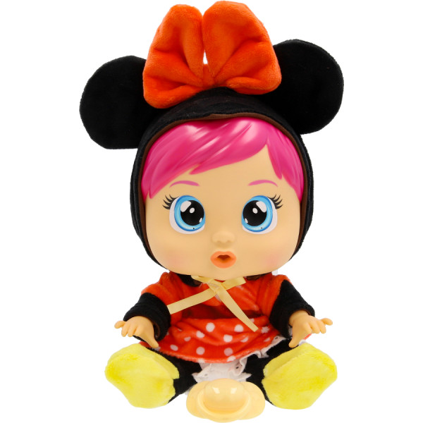 Фото - Інтерактивний пупс Cry Babies CB. ЛЮБОВ І ТУРБОТА DISNEY Лялька Плакса Мінні з аксесуарами 26 cм (927384)