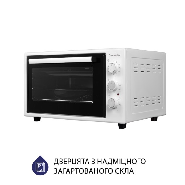 Фото - Піч електрична Minola FOET 3714 WH