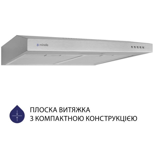 Фото - Витяжка традиційна Minola HPL 613 I
