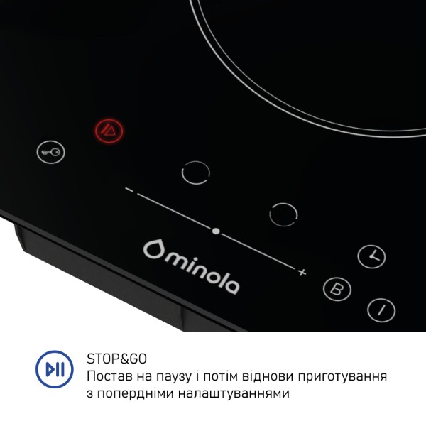 Фото - Варильна поверхня електрична Minola MIS 3076 TBL
