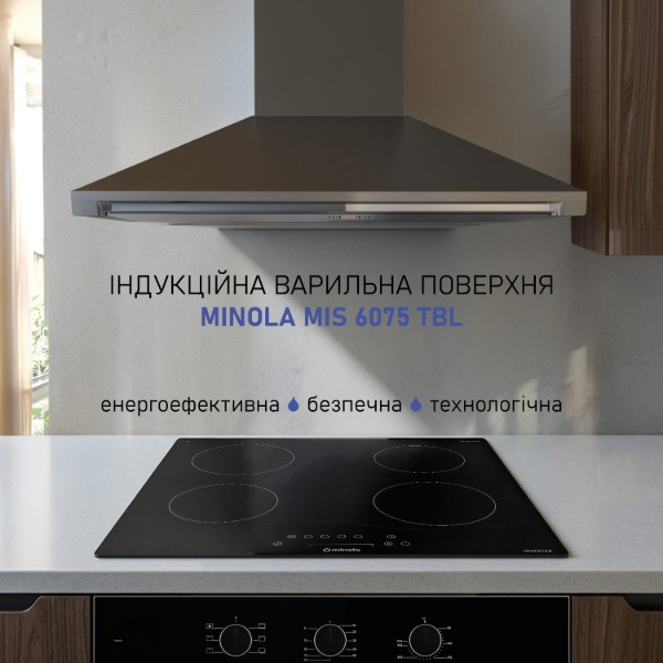 Фото - Варильна поверхня електрична Minola MIS 6075 TBL
