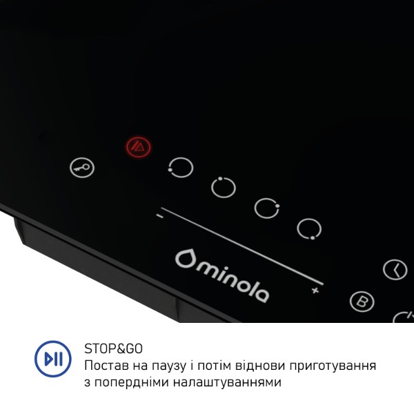 Фото - Варильна поверхня електрична Minola MIS 6075 TBL