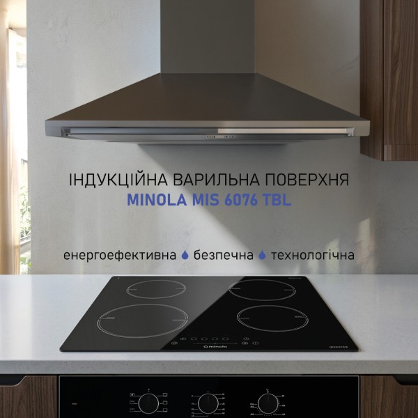 Фото - Варильна поверхня електрична Minola MIS 6076 TBL