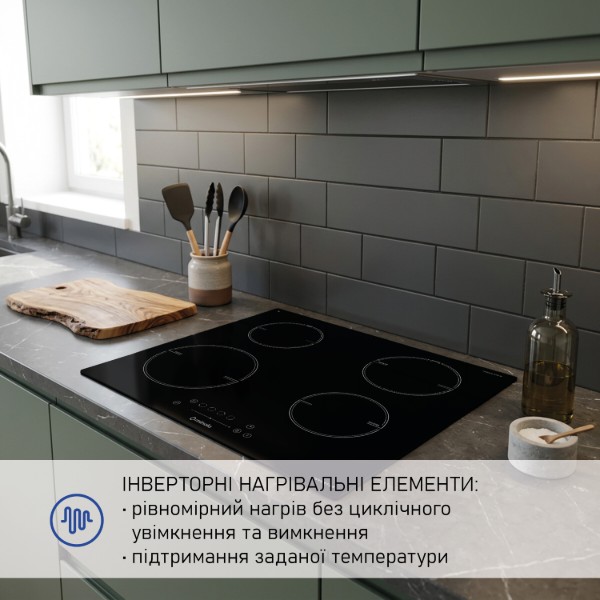 Фото - Варильна поверхня електрична Minola MIS 6076 TBL