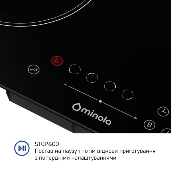 Фото - Варильна поверхня електрична Minola MIS 6076 TBL