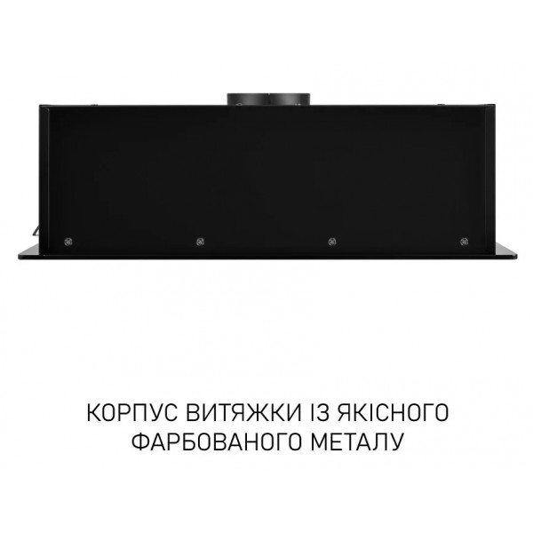 Фото - Уцінка - Витяжка вбудована Minola HBI 6473 BL GLASS 800 LED Line