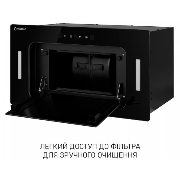Фото - Витяжка вбудована Minola BGH 5677 BL