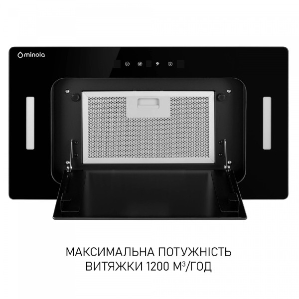 Фото - Вытяжка встраиваемая Minola BGH 5877 BL