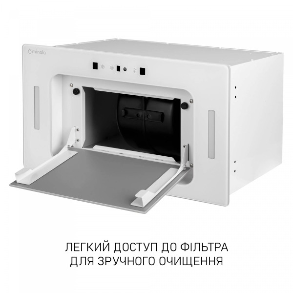 Фото - Вытяжка встраиваемая Minola BGH 5877 WH